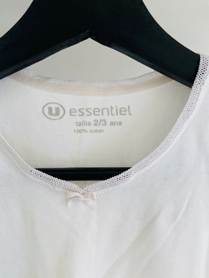 Tee-shirt T.2/3 ans U Essentiel - photo numéro 2