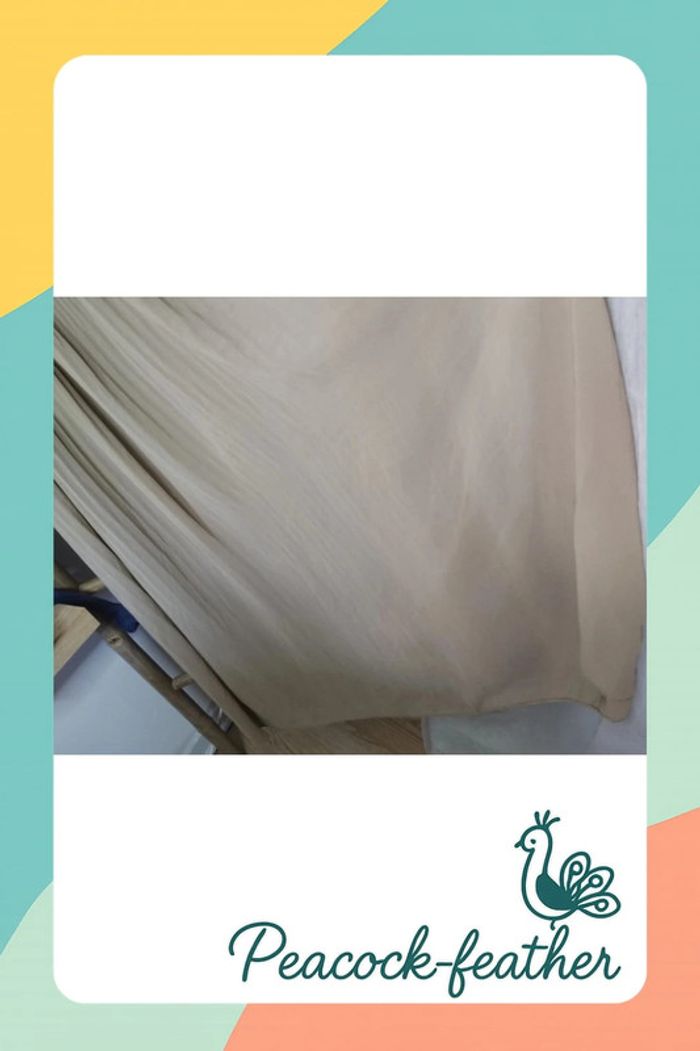Robe longue beige TU - photo numéro 5