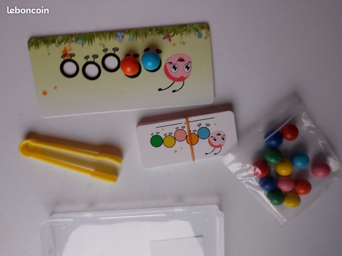 Jeu la chenille des couleurs - photo numéro 3