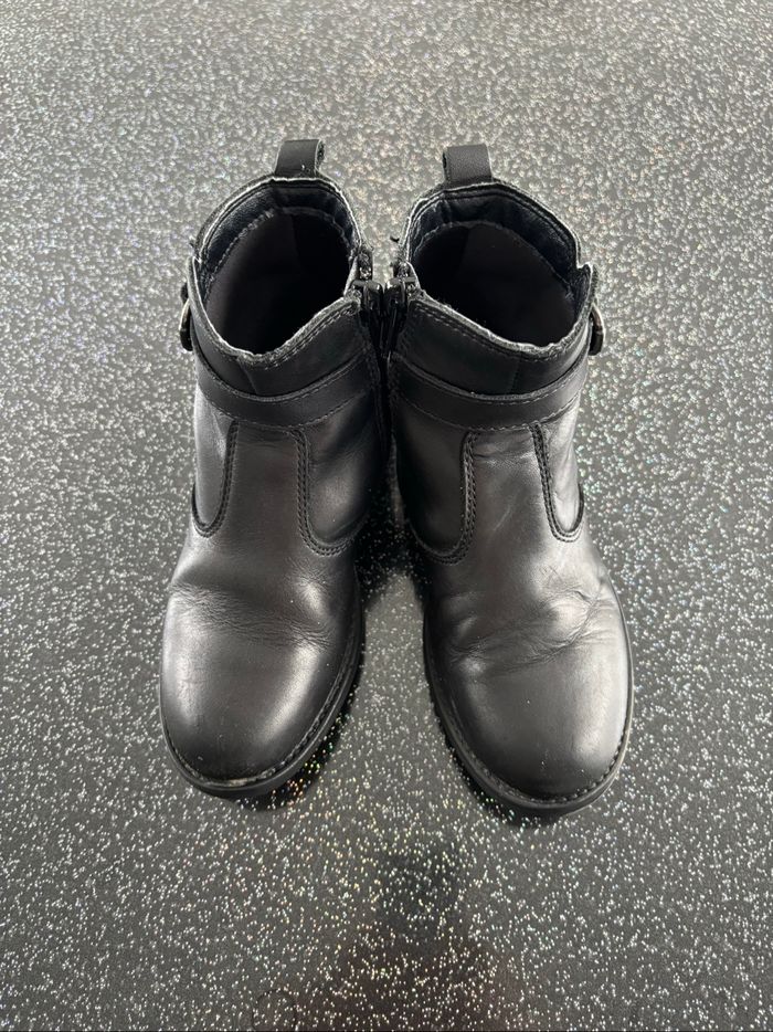 Bottines noires fille T29 - photo numéro 3