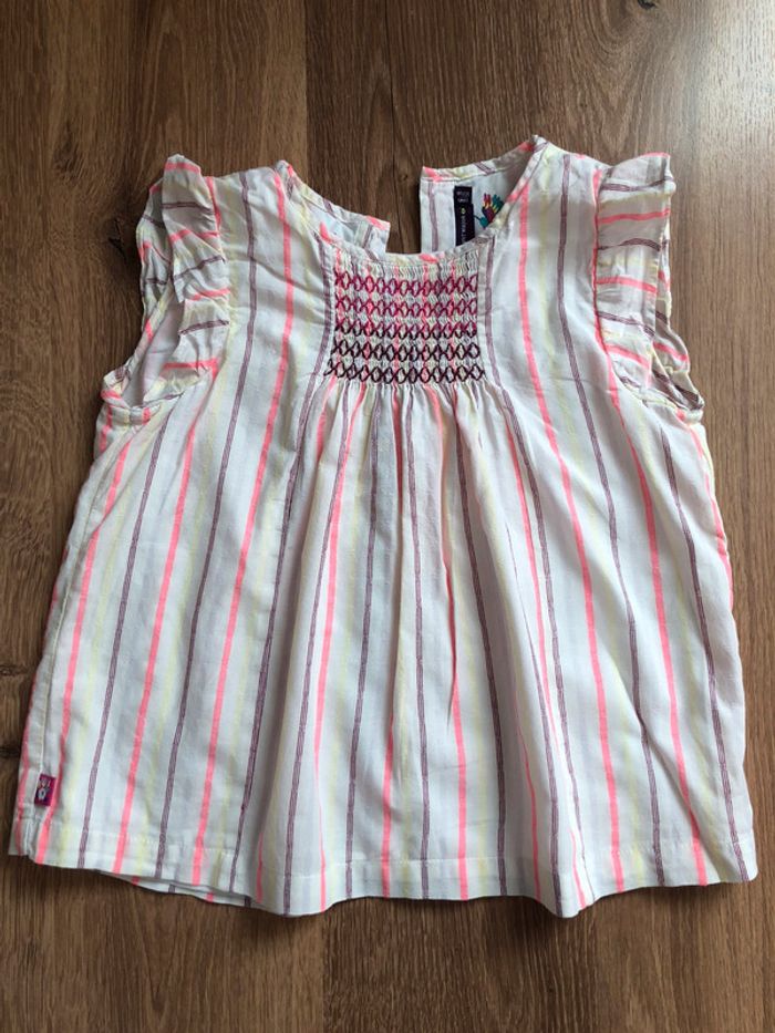 Blouse été sans manches Sergent Major 7 ans