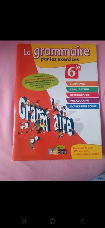 La grammaire par les exercices 6e