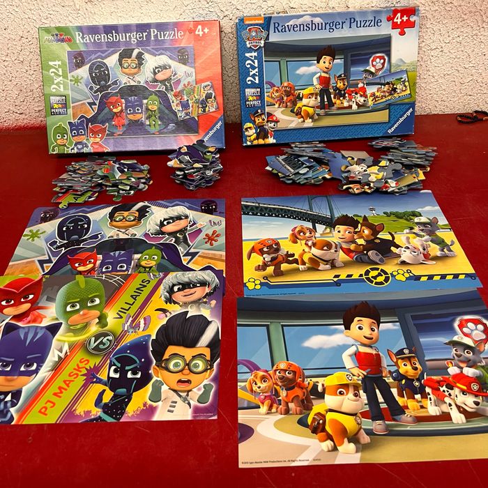 2 boîtes de 2 x 24 pièces Ravensburger
