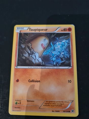 Carte pokémon Taupiqueur 36/124