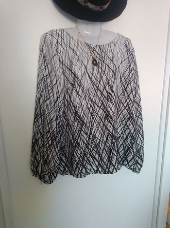 Blouse graphique t 44