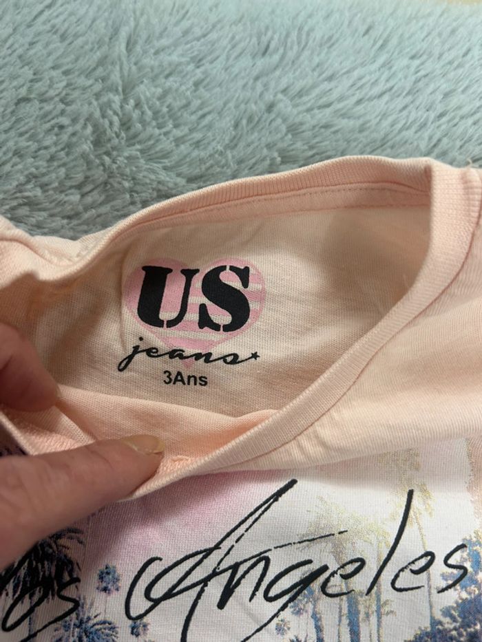TEE shirt US jeans 3 ans - photo numéro 3