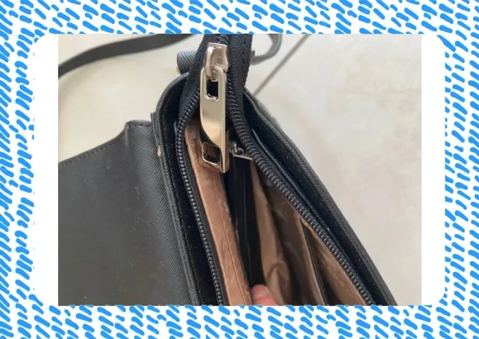 Sac à bandoulière noir Francinel - photo numéro 9