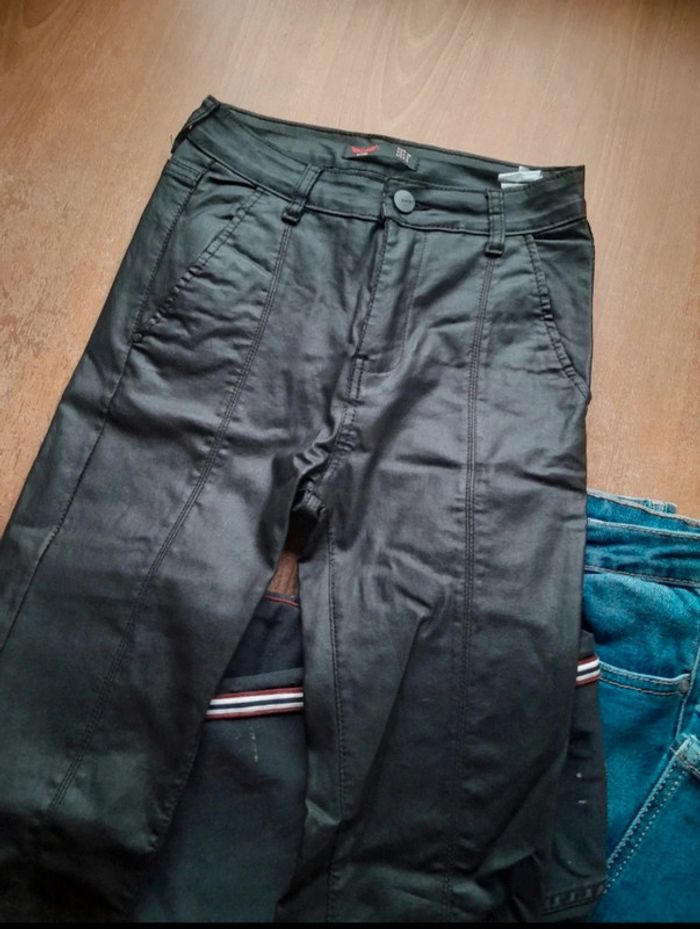Jeans simili cuire noir 36 S daysie - photo numéro 2