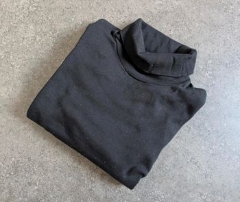 Col roulé taille 4 ans noir