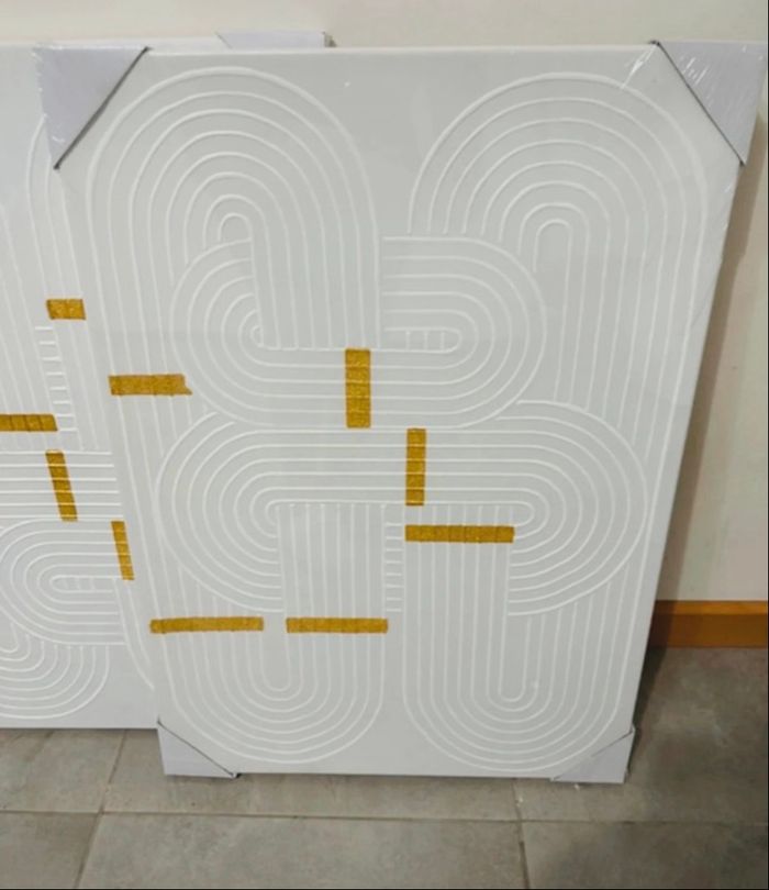 🌼deux cadres design blanc neuf 🌼 - photo numéro 3