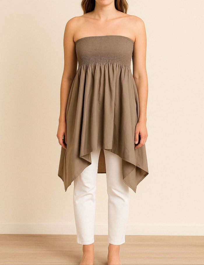 Tunique bustier femme