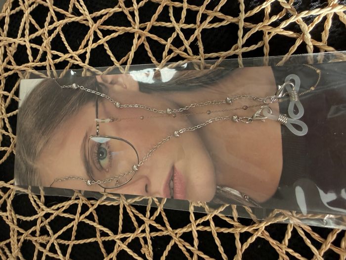 Chaîne pour lunettes non utilisé