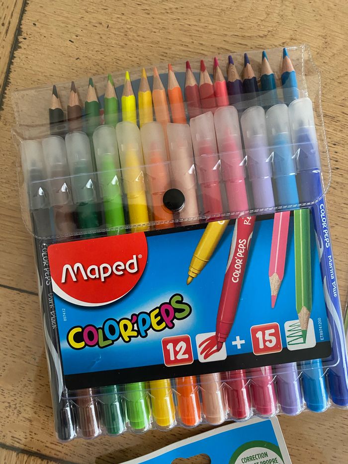 Lot fournitures scolaires neuves - photo numéro 3