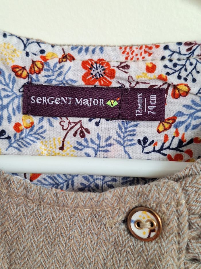 Combishort - Sergent Major - 12mois - 74cm - photo numéro 4