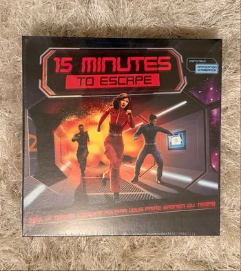 Jeux de société 15 minutes To Escape NEUF