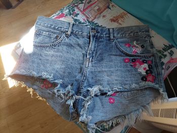 Short en jeans taille 40