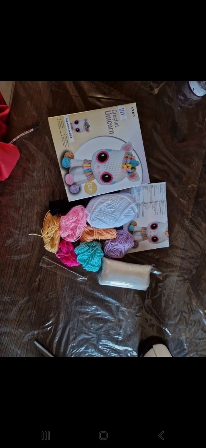 Licorne en crochet à faire soi-même - photo numéro 3