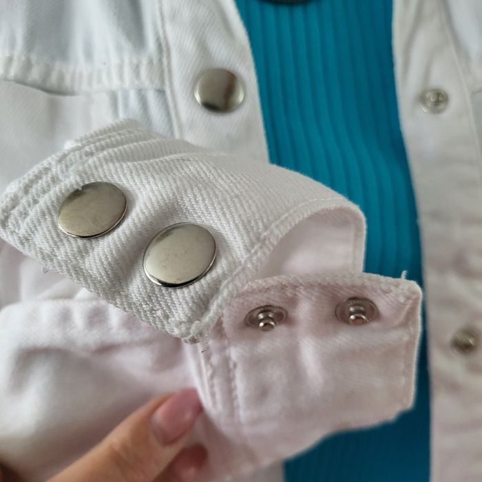 Veste surchemise blanche Camaïeu taille XL excellent état - photo numéro 6