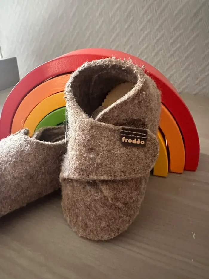 chaussons pré-marche Froddo en lain - photo numéro 2