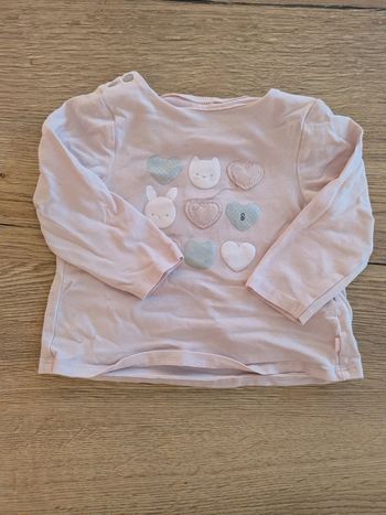 T-shirt manche longue Taille 12 mois
