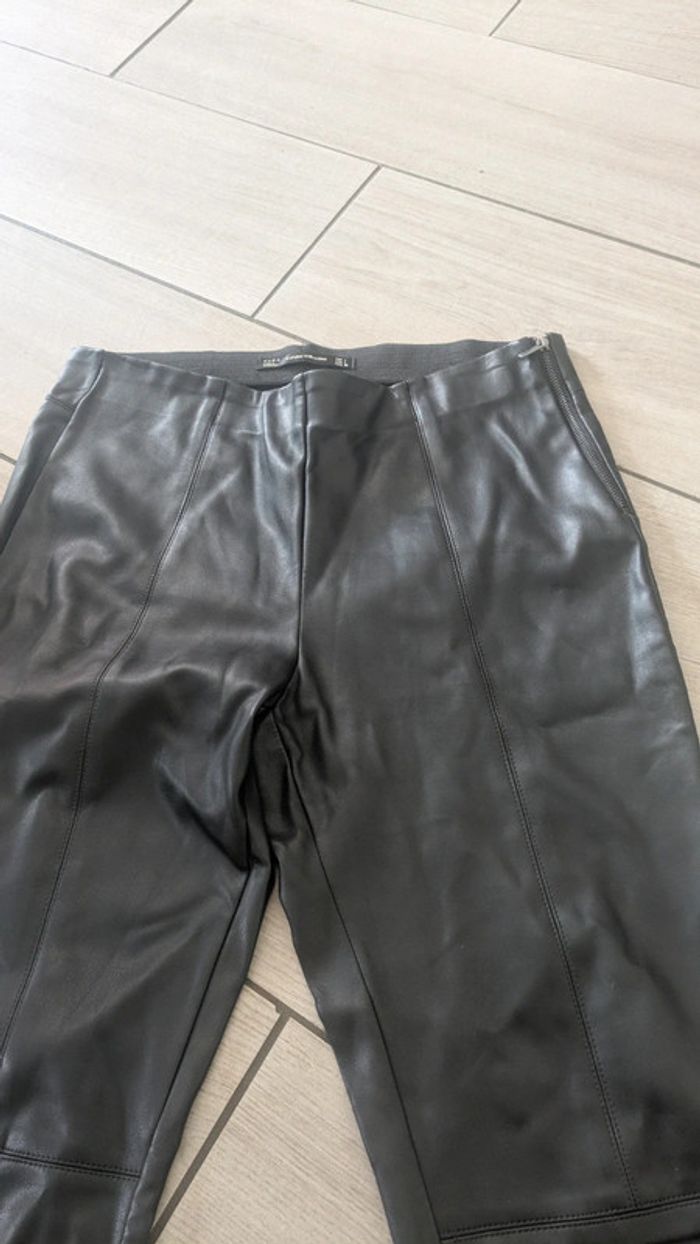 Legging Zara simili cuir - photo numéro 6