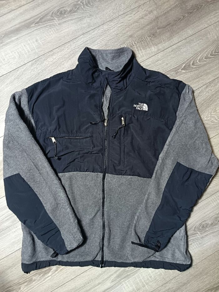 Veste polaire the northface denali gris noir taille Xl  Homme