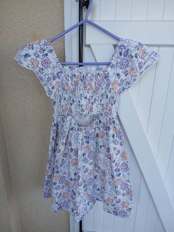Robe fleurie filles lulu castagnette 8A/128