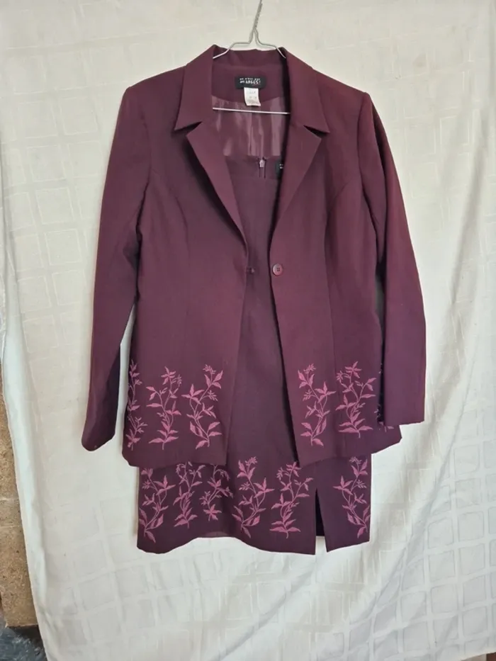 tailleur robe blazer taille 42 - photo numéro 7