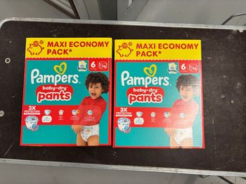 Lot de 2 maxi pack Pampers pants taille 6