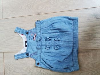 Robe en jean bébé fille