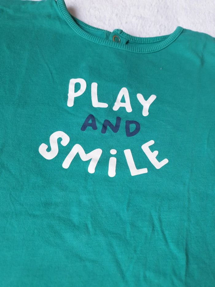 Tshirt ample play and smile - photo numéro 2
