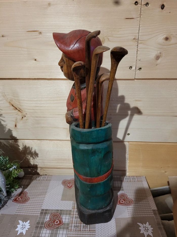 Figurine golf bois - photo numéro 3