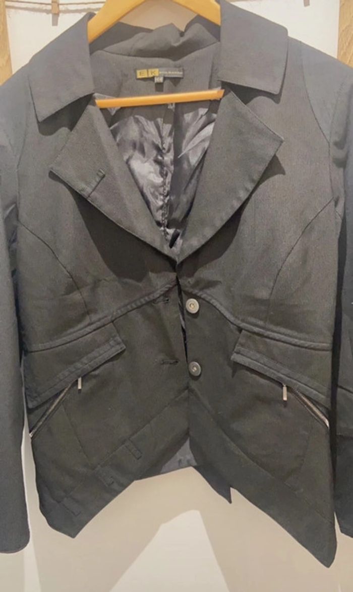 Veste noir - photo numéro 2