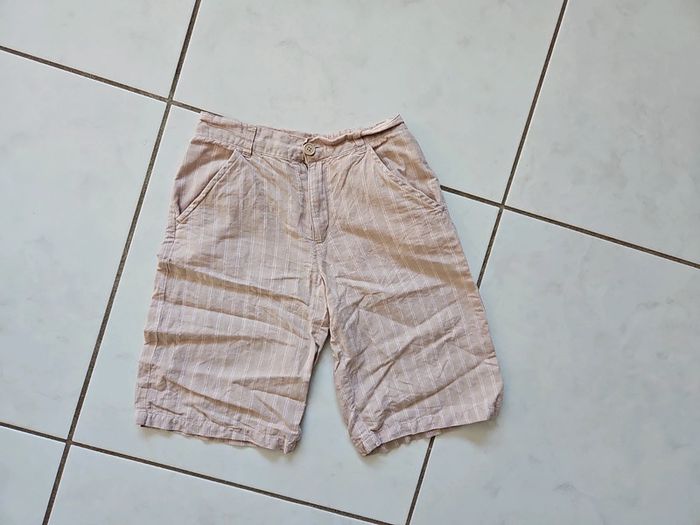 Bermuda garçon lin 6 ans vet2 - photo numéro 2