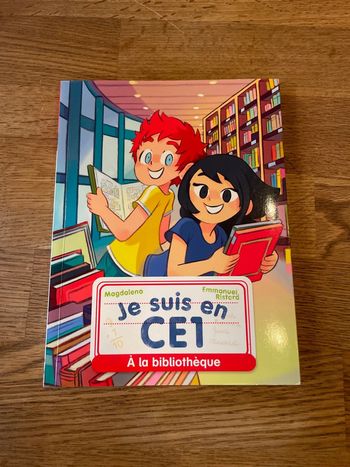 Livre Je lis tout seul Je suis en CE1 À la bibliothèque