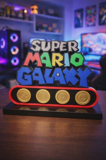 Support pièce  super mario 