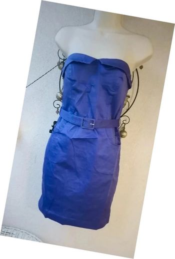 Robe Bustier Violette taille 36 H&M