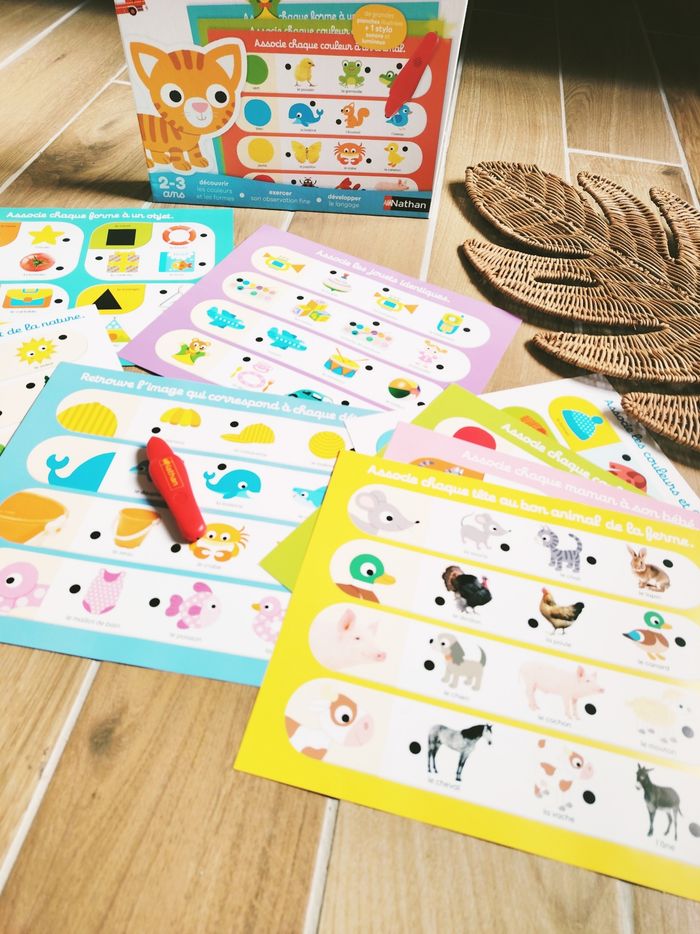 🐱Jeu educatif électronique sonore et lumineux Baby electro Mon imagier marque Nathan - photo numéro 2