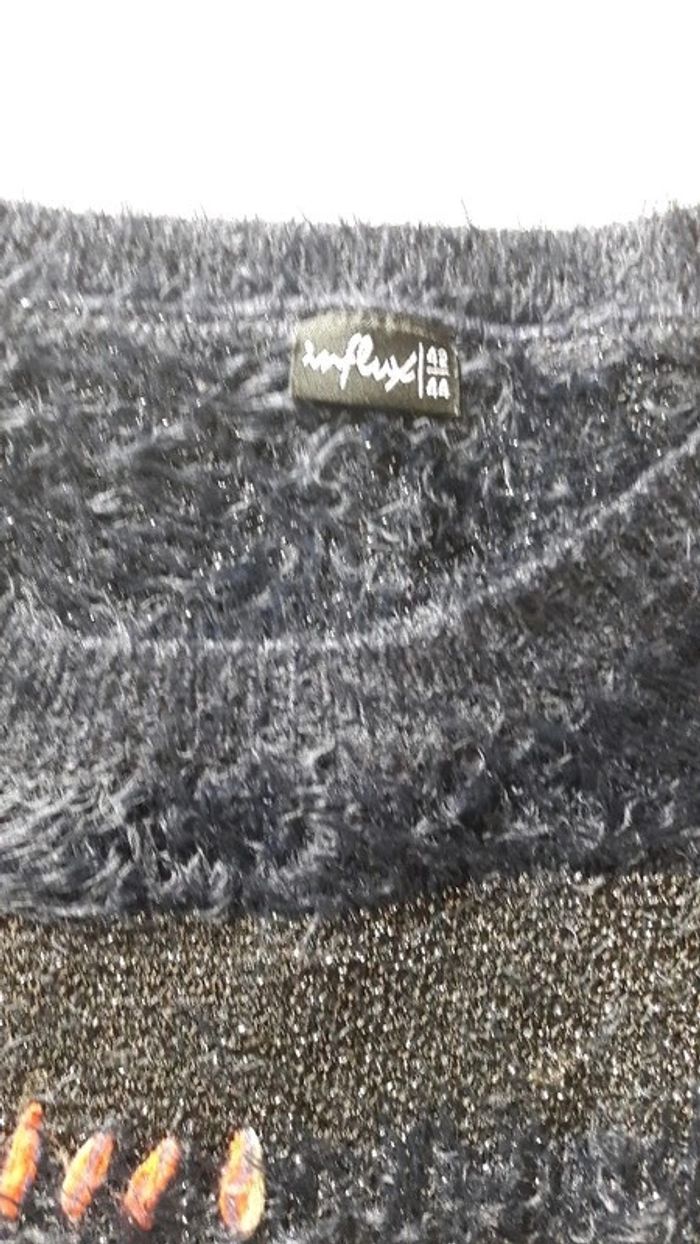 Pull fantaisi 42/44 Influx marine et argenté - photo numéro 2