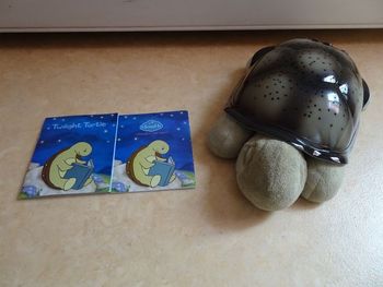 Veilleuse apaisante Tortue verte projecteur d’étoiles Cloub B