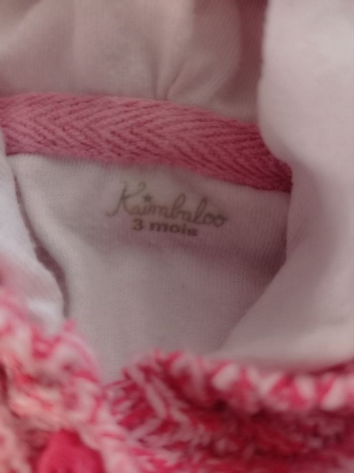 Gilet rose 3 mois - photo numéro 2