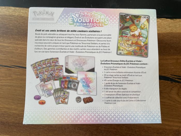 Pokémon - Coffret Dresseur d'Élite (ETB) EV08.5 Évolutions Prismatiques FR 8.5 - photo numéro 4