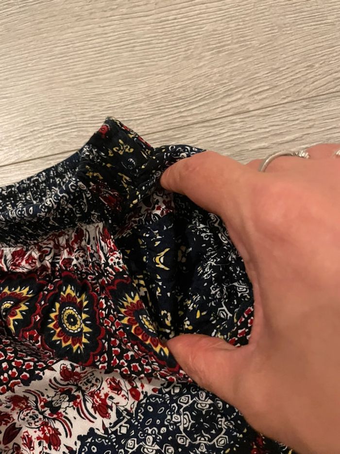 Short fluide imprimé bohème - CC Collection - Taille S/M - photo numéro 4