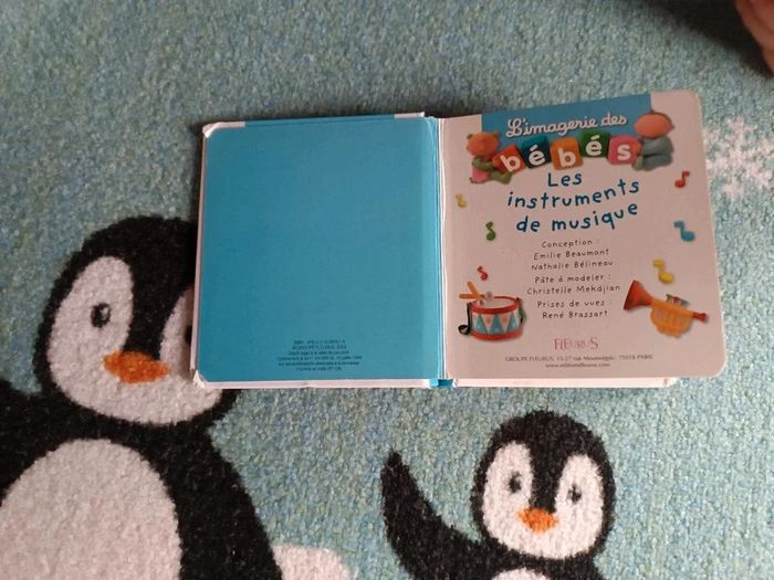 Livre les instruments de musique imagerie des bébés - photo numéro 2