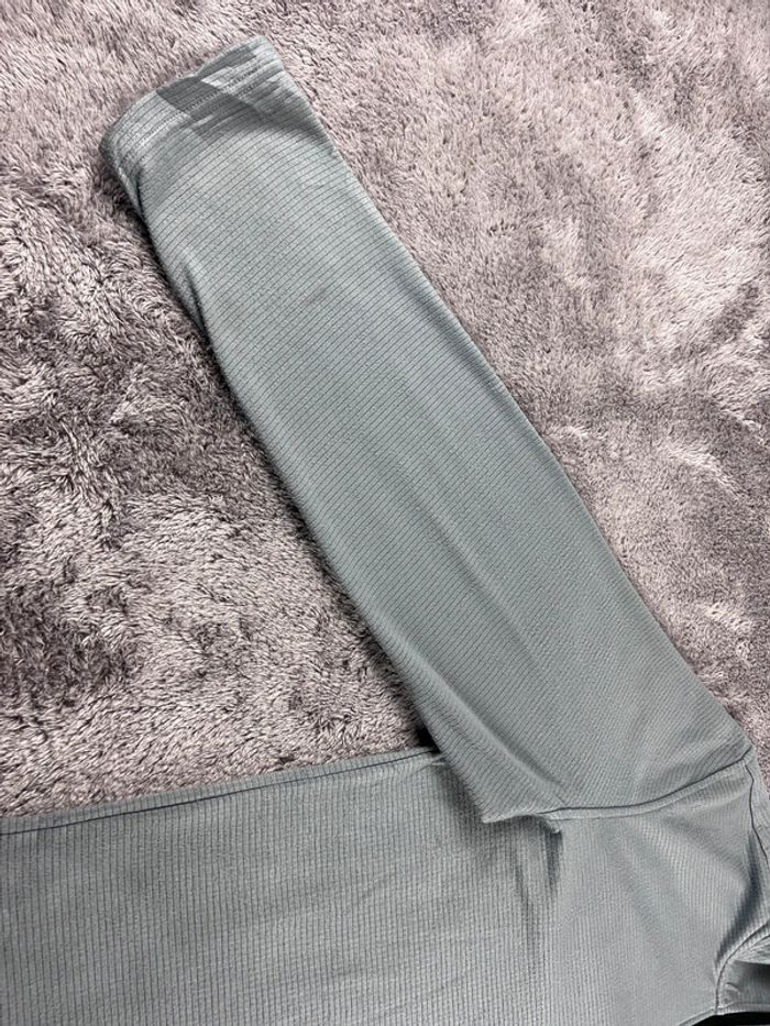Pull de sport Starter quart zip gris – Taille M - photo numéro 10