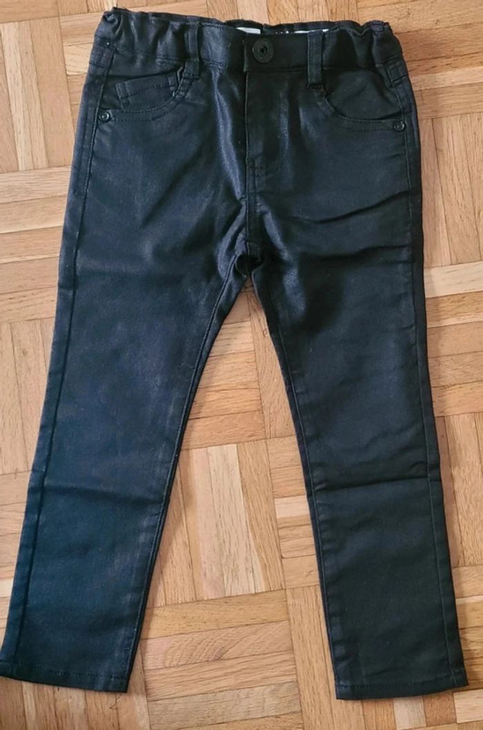 Jean noir 3ans effet huilé
