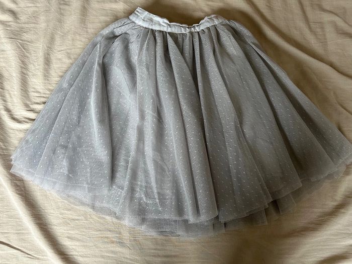 Jupe en tule gris verbaudet 5 ans