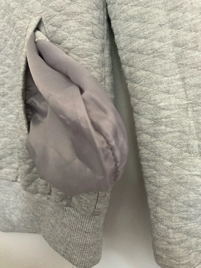 Veste légère gris clair - Taille XS - Carla’s Secret - photo numéro 3