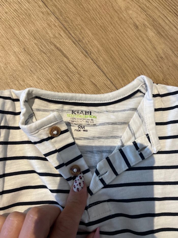 T-shirt 9 mois Kiabi - photo numéro 6