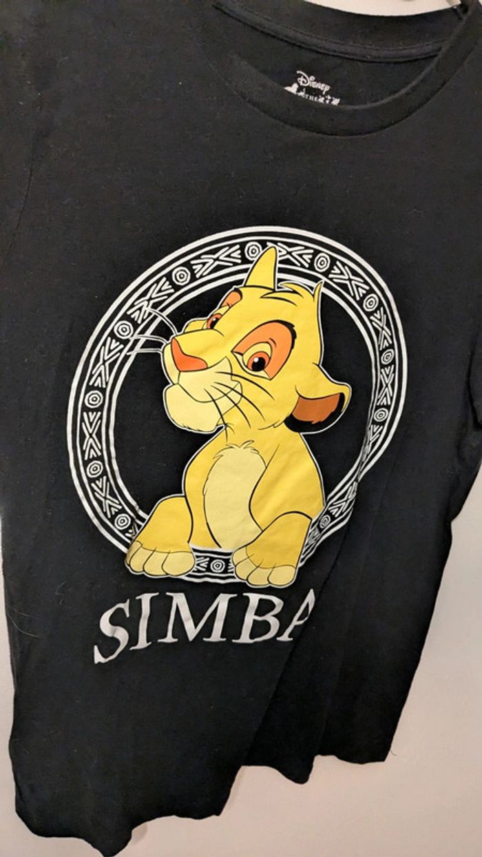 T shirt noir Undiz Simba - photo numéro 2